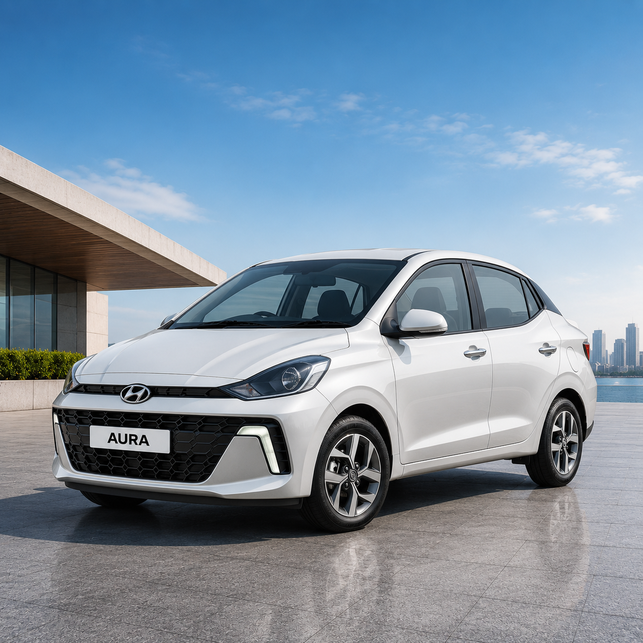 Hyundai Aura taxi hire