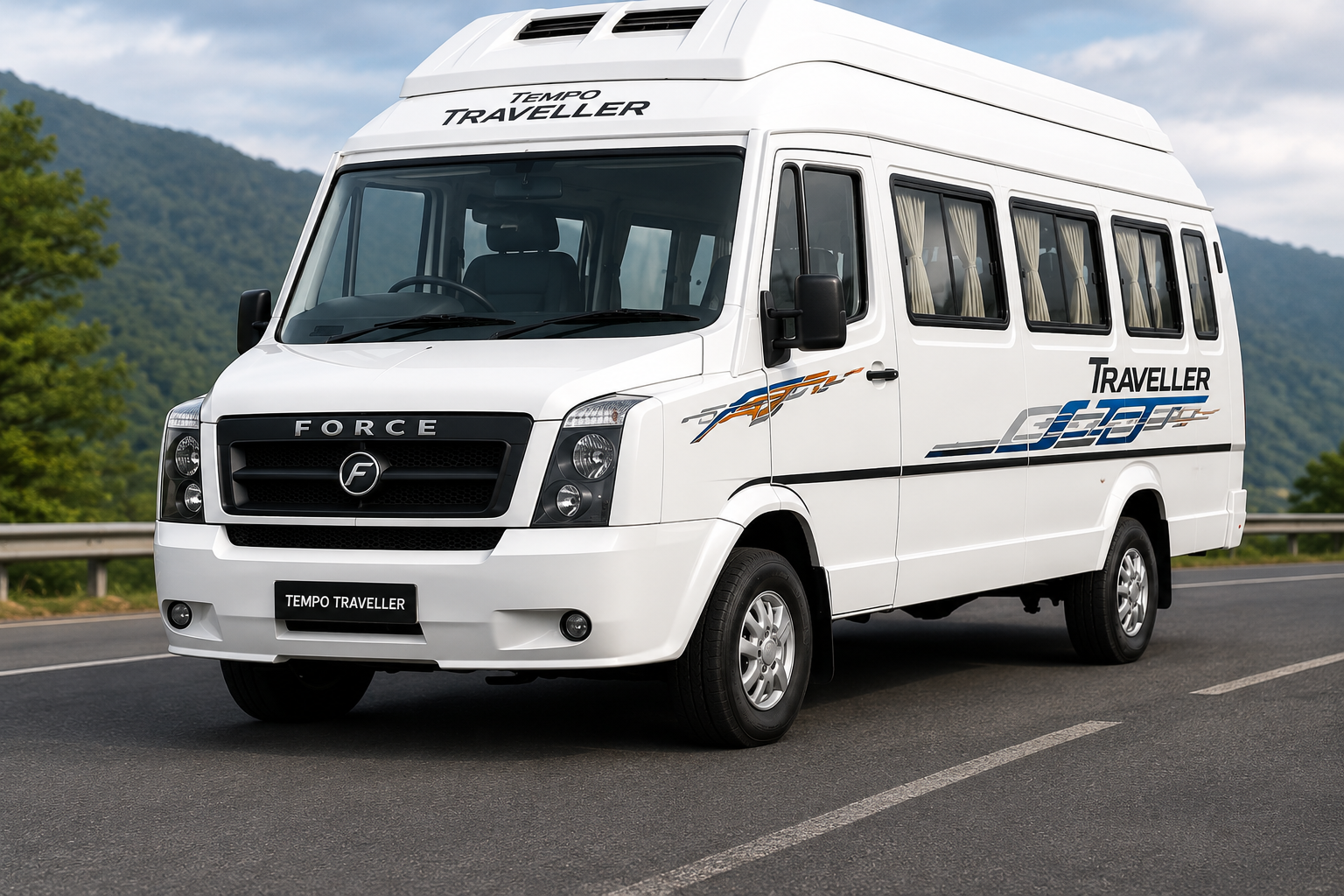 Tempo Traveller 26 Seater taxi hire